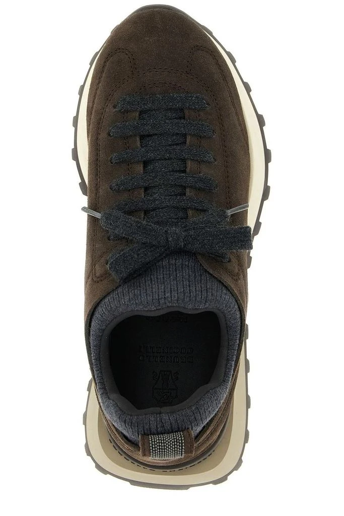 Brunello Cucinelli Brunello Cucinelli Knit Detailed Sneakers 4