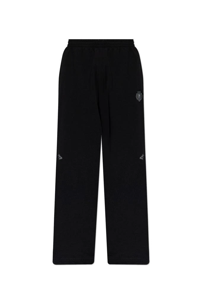 Balenciaga Balenciaga Logo Embroidered Baggy Sweatpants 1