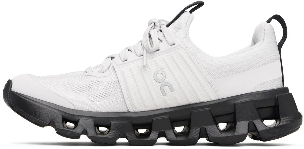 On Kids Gray Cloudswift Sneakers 3