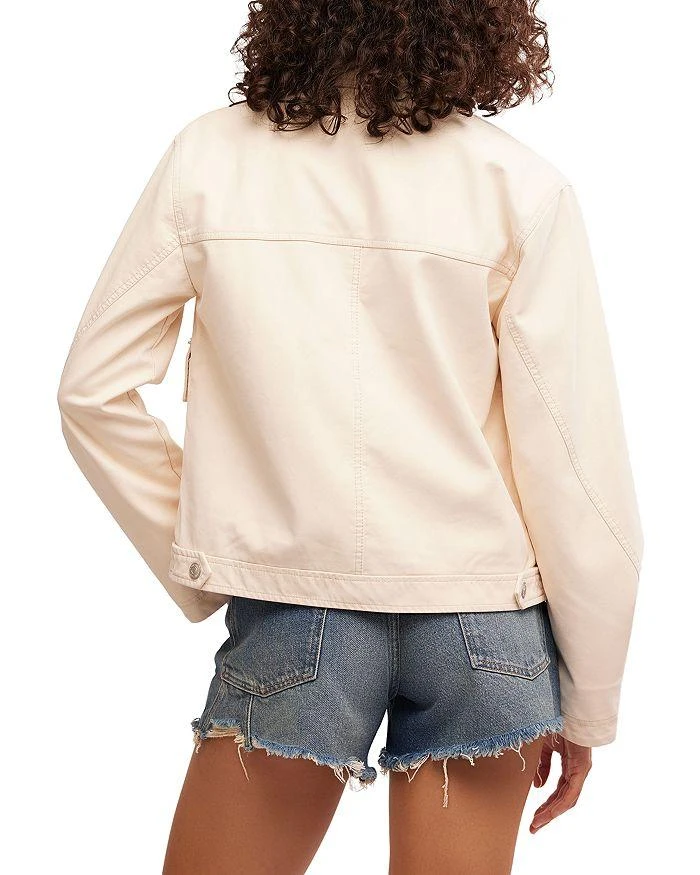 Free People Blair Faux Suede Jacket 3