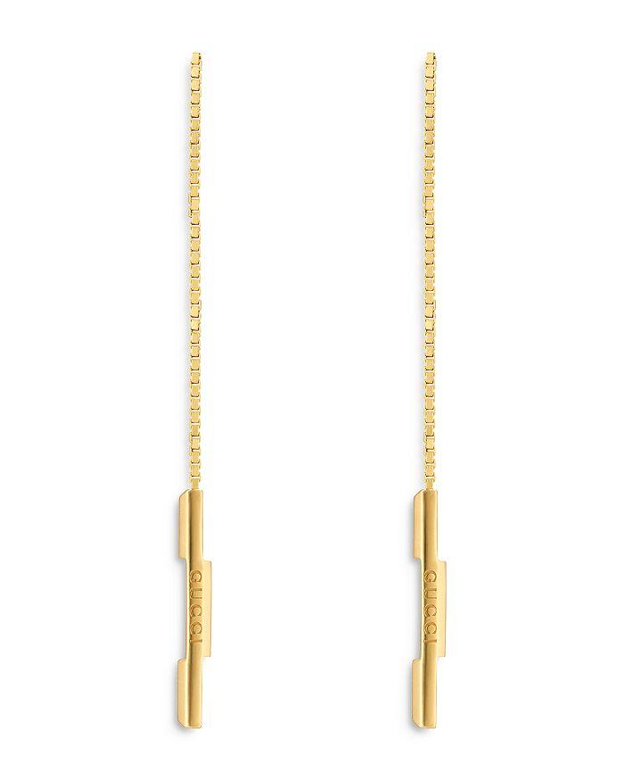 Gucci 18K Yellow Gold Link To Love Earrings