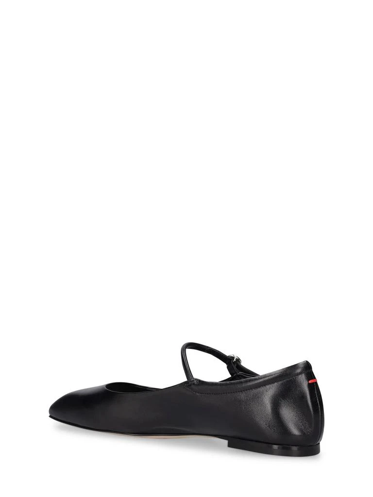 AEYDE 10mm Uma Nappa Leather Ballerina Flats 3