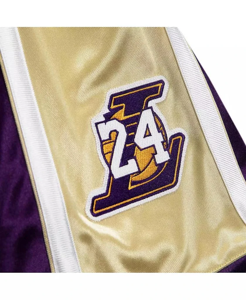 Mitchell & Ness Men's Kobe Bryant Purple Los Angeles Lakers Hall of Fame Class of 2020 Authentic Hardwood Classics Shorts 3