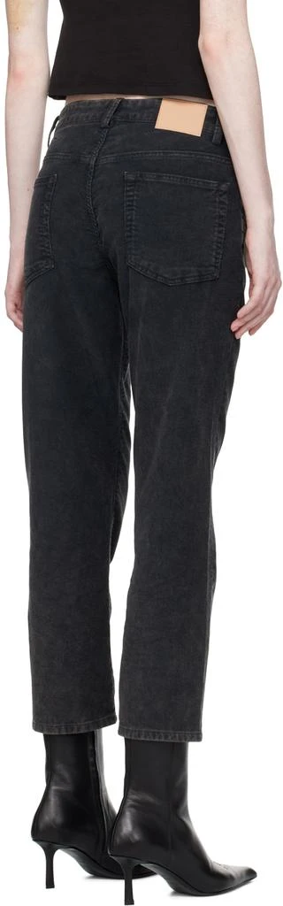 6397 Black Washed Trousers 3