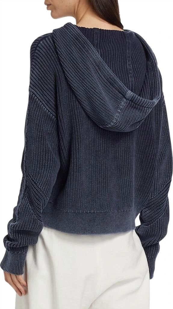 ATM Atm - Women's Knit Drawstring Hoodie 3