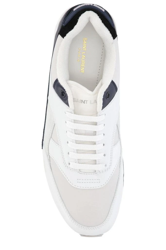 Yves Saint Laurent Saint Laurent Round Toe Lace-Up Sneakers 4