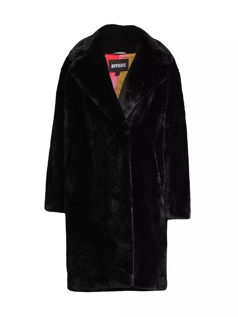 Apparis Stella Plant-Based Faux-Fur Coat 1