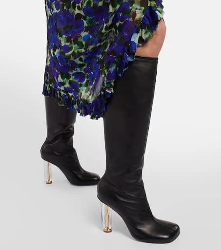 Dries Van Noten Leather knee-high boots 7