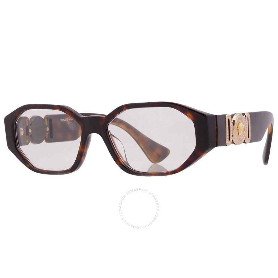 Versace Demo Geometric Men
s Eyeglasses VE3320U 108 56 2