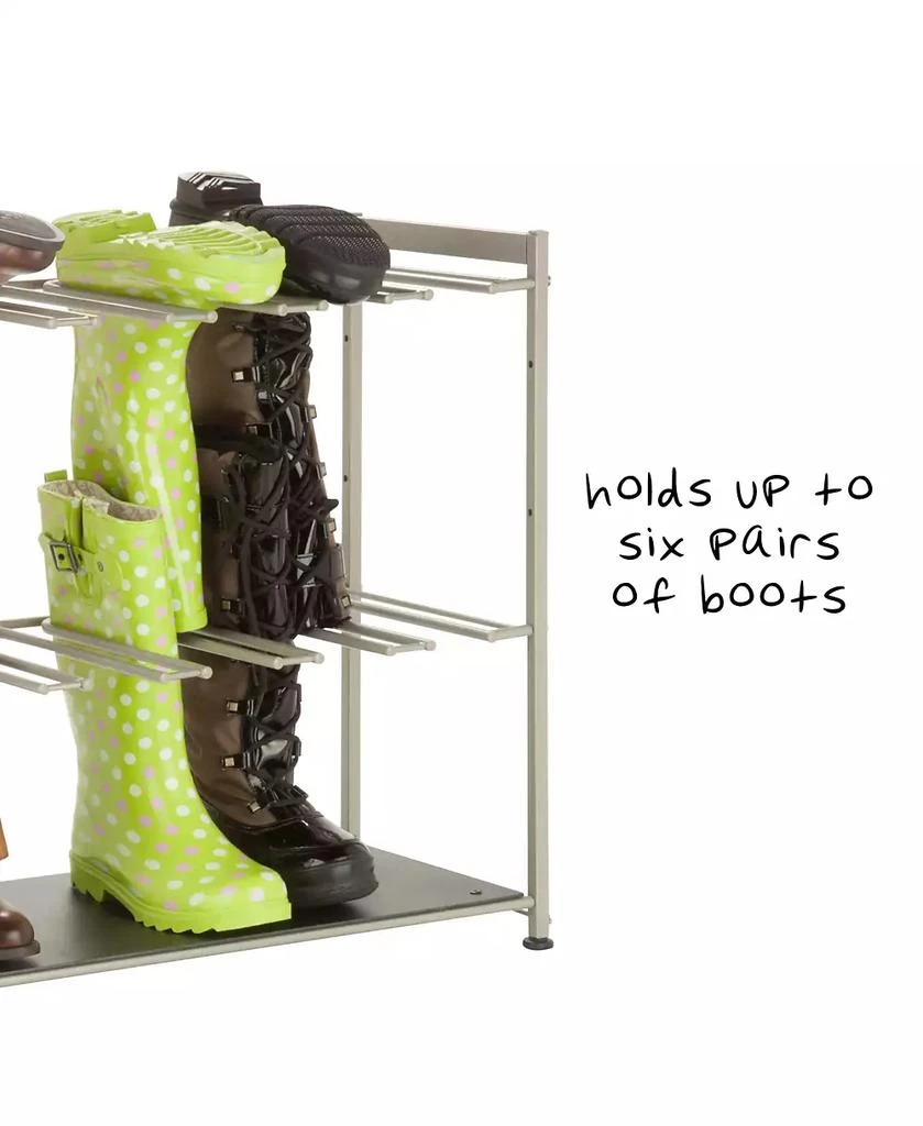 Honey Can Do Hanging Boot Storage and Drying Rack 3