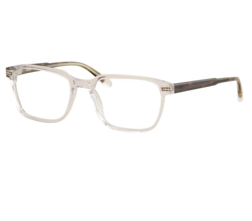 Original Penguin Men
s Elliston Rectangle Eyeglasses In Crystal