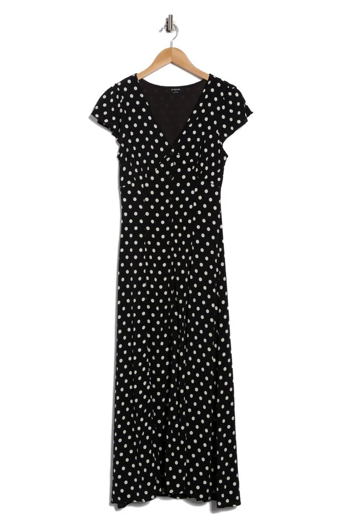 blu pepper polka dot dress Nadine Merabi Juliette Blue Dress 2 main image 1