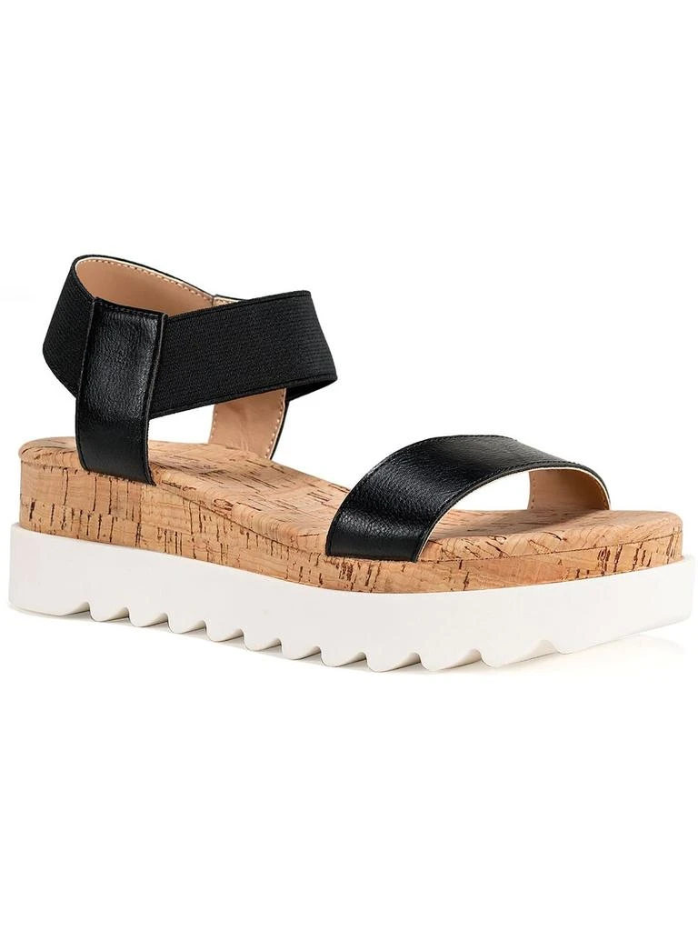 Sun + Stone MELANY Womens Open Toe Casual Ankle Strap 1