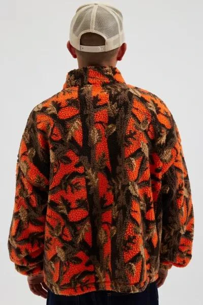 BDG BDG Scotty Printed Fleece Half-Zip Mock Neck Sweatshirt 3
