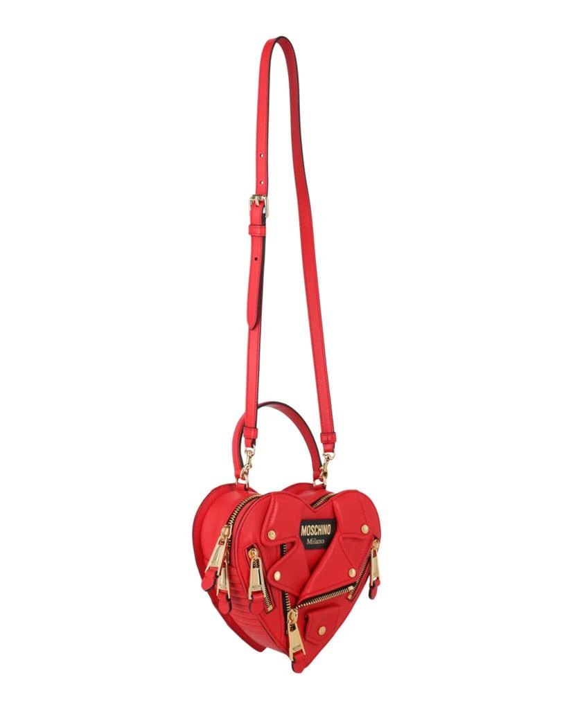 Moschino Biker Heart-Shaped Bag 4