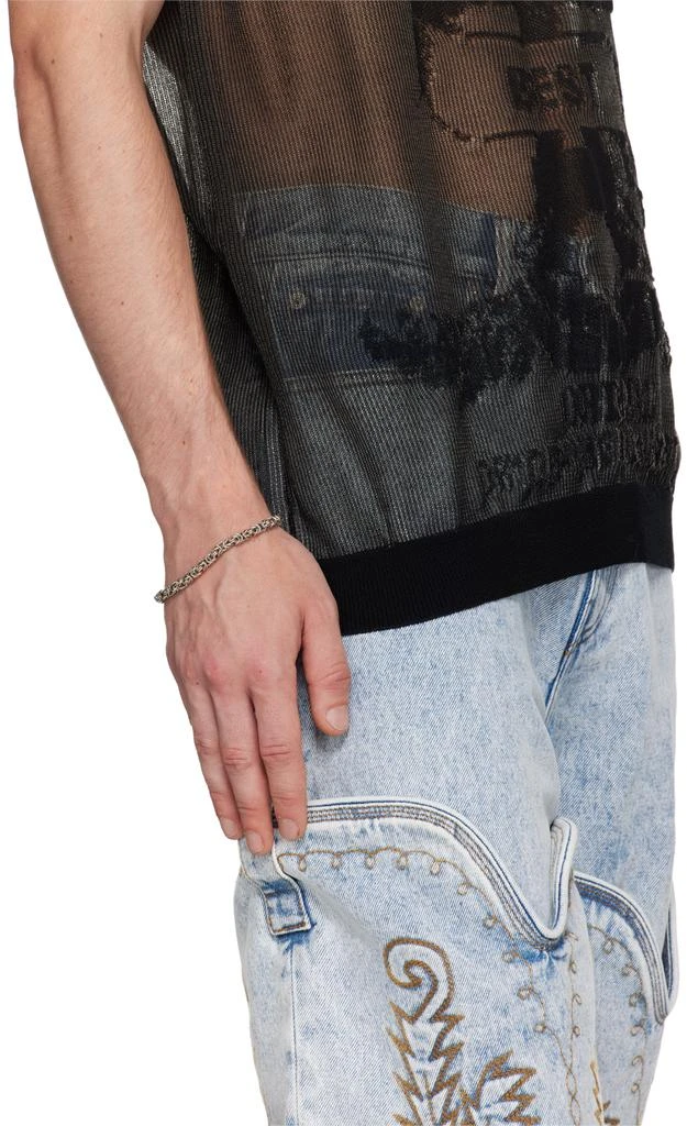 Emanuele Bicocchi Silver Byzantine Chain Bracelet 3