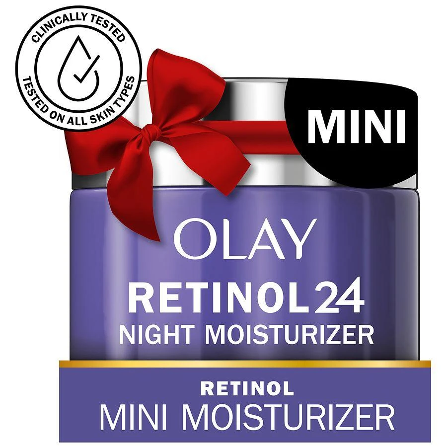 Olay Retinol 24 Night Moisturizer Fragrance Free, Trial size 4