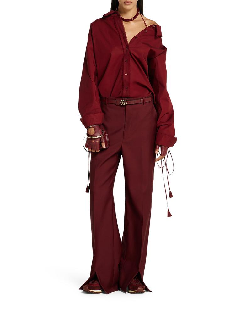Gucci COTTON POPLIN SHIRT WITH LAYERS