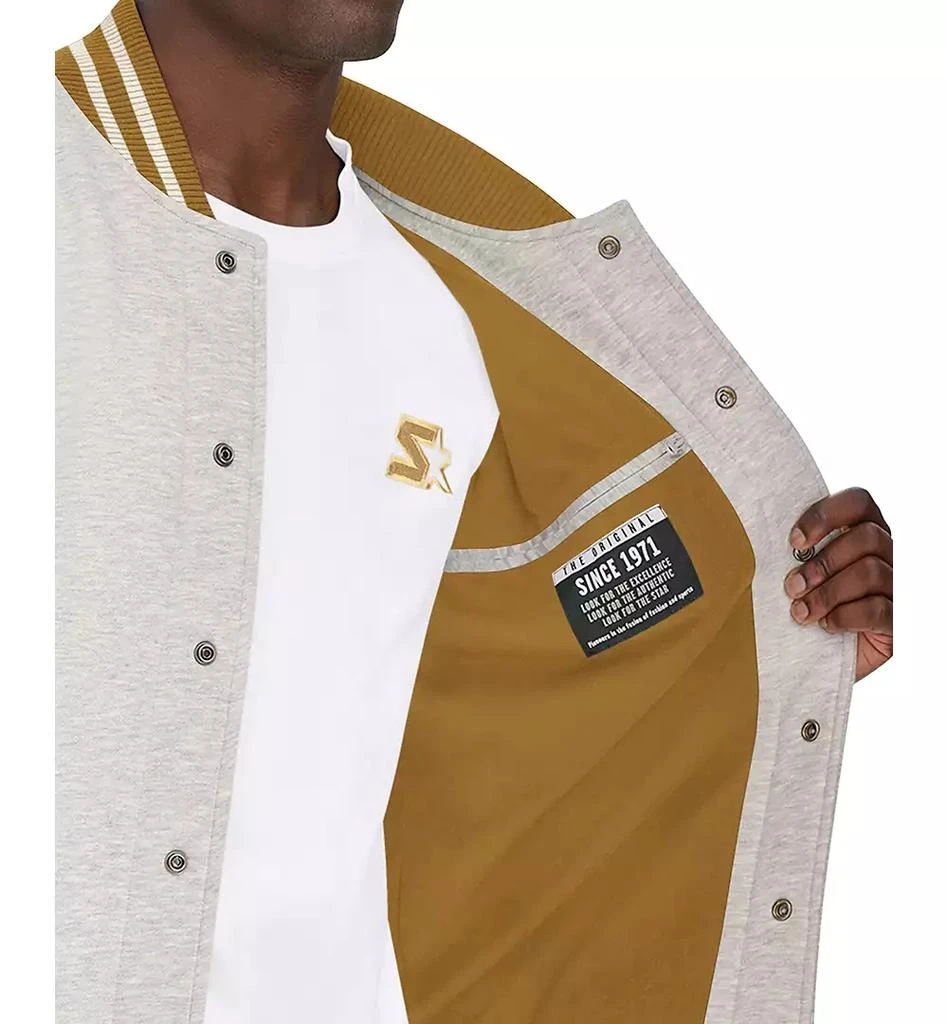 Starter Men's Heavyweight Fleece Varsity Jacket 3