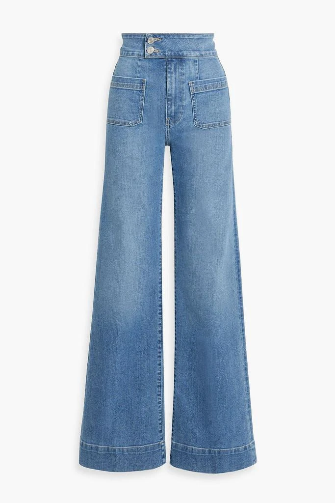 FRAME Le Hardy high-rise wide-leg jeans 1