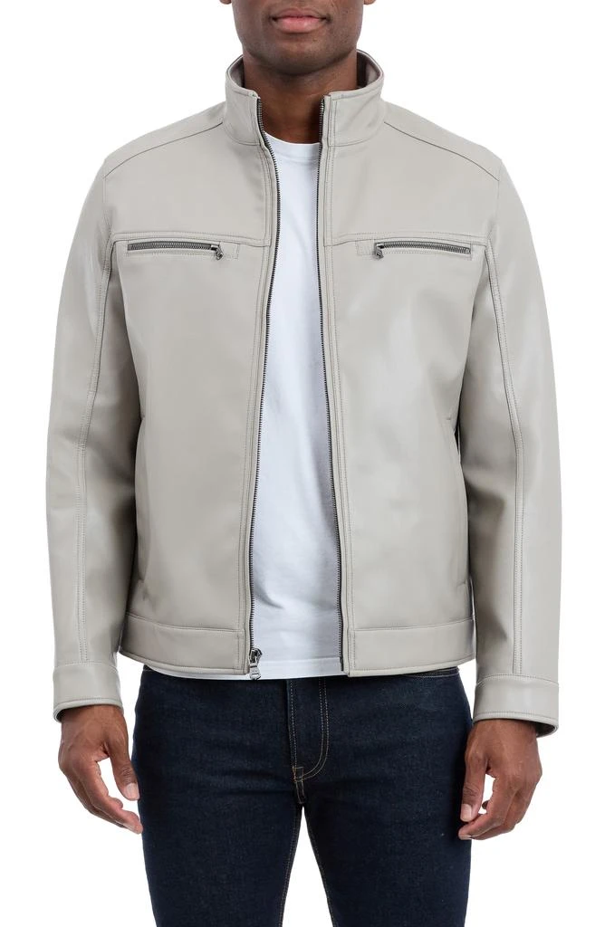 Michael Kors Barmullo Faux Leather Jacket