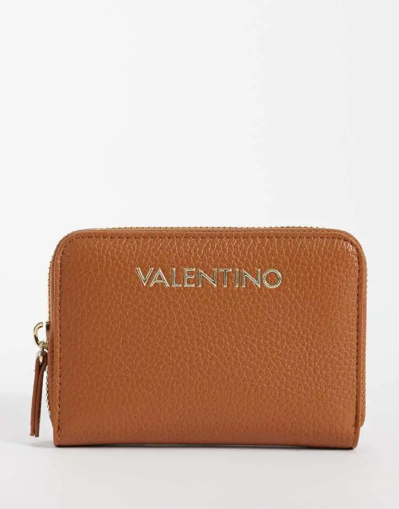 Valentino Valentino Alexia zip around purse and cardholder in brown - BROWN