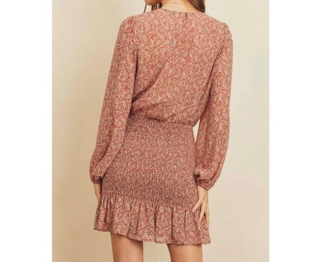 Dress Forum Dress Forum - Ditsy Floral Smocked Mini Dress 3