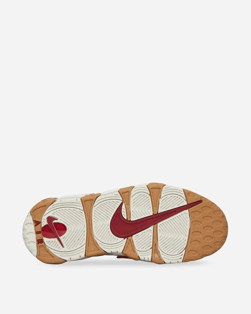 NIKE Women's Air More Uptempo Sneakers Phantom / Gym Red 6