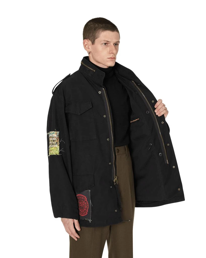 Slam Jam CCCP Fedeli alla Linea Field Jacket Black 5