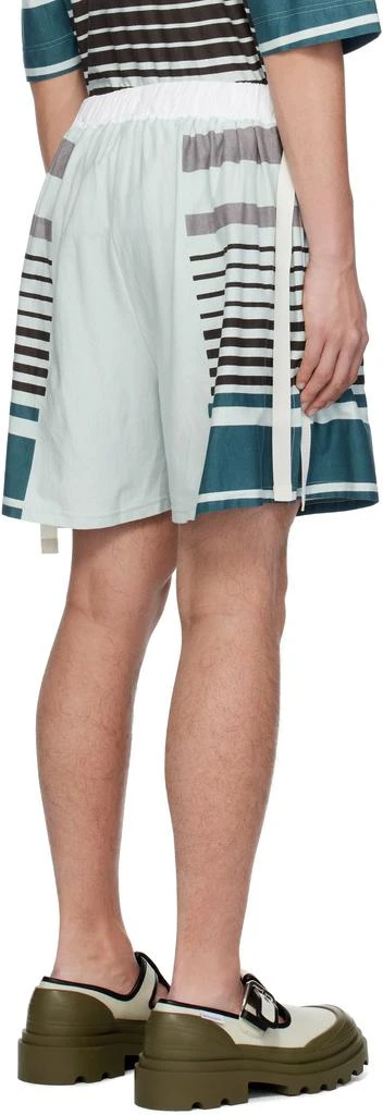 Craig Green Blue Wave Shorts 3