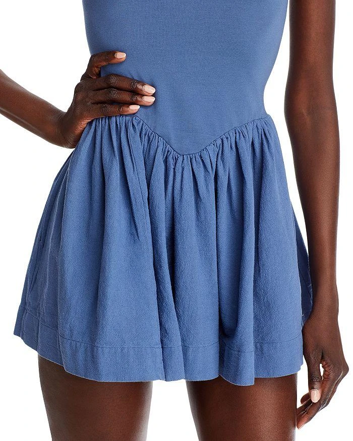 Free People Free People Onda Drop Waist Mini Dress 6