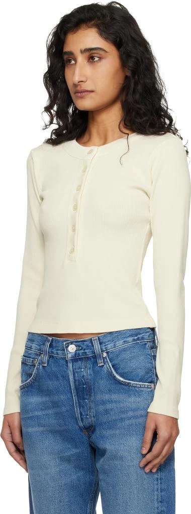 Citizens of Humanity Off-White Varra Henley 4