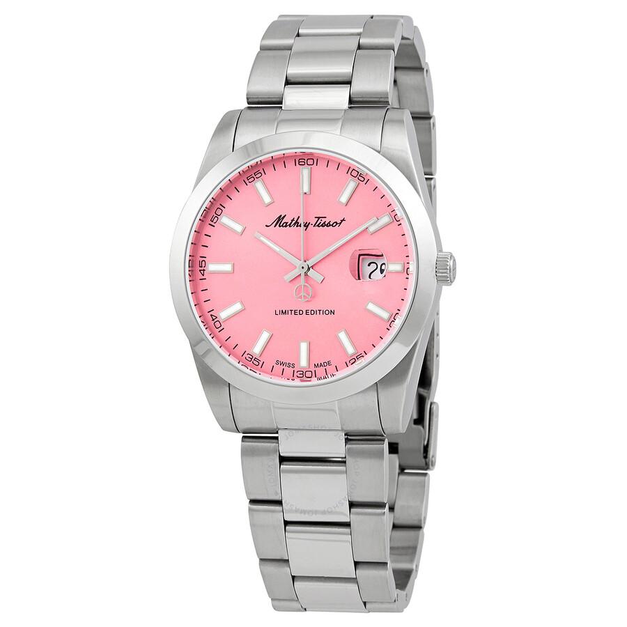 Mathey-Tissot Mathy I LE Quartz Pink Dial Men's Watch H451PK