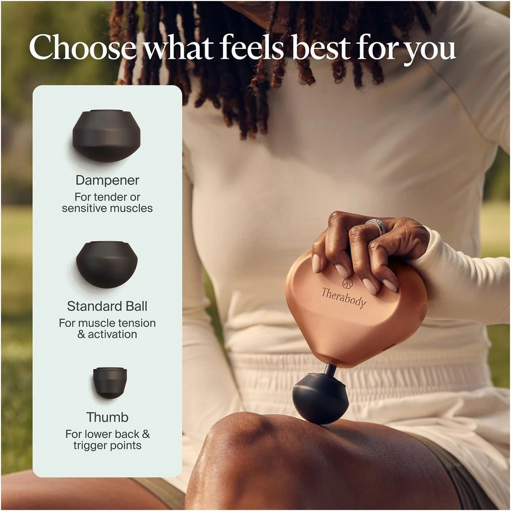 Therabody Theragun Mini Portable Massage Gun - Desert Rose 9