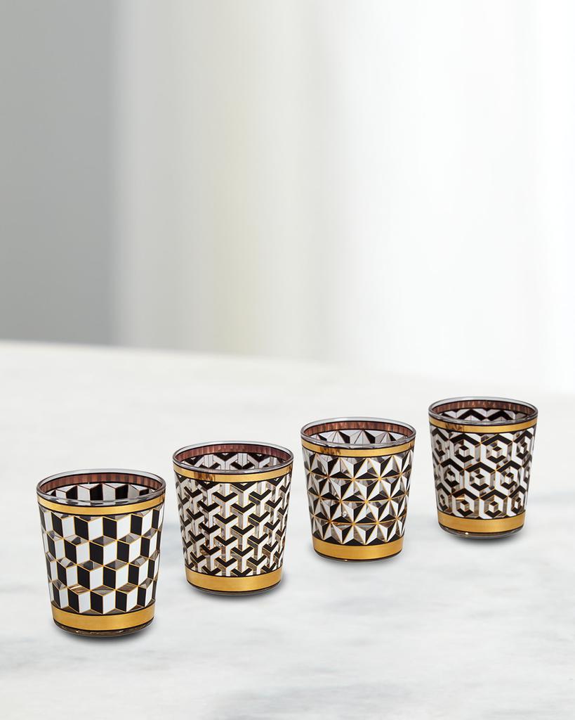 Jonathan Adler Versailles 11.75 oz. Glasses, Set of 4