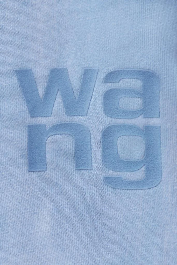 Alexander Wang puff logo tee in cotton jersey 5