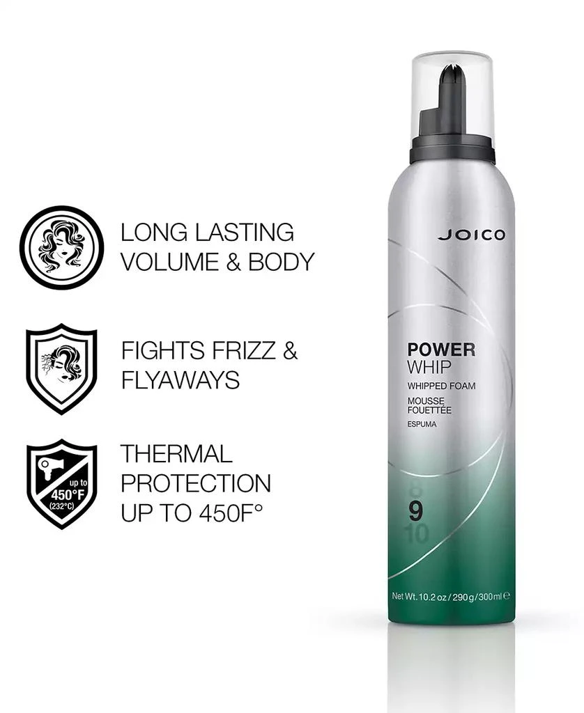 JOICO Power Whip Whipped Foam, 10.2 oz. 2