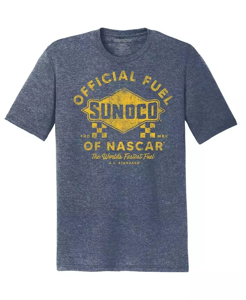 E2 Apparel Men's Navy NASCAR Sunoco Tri-Blend T-Shirt 3