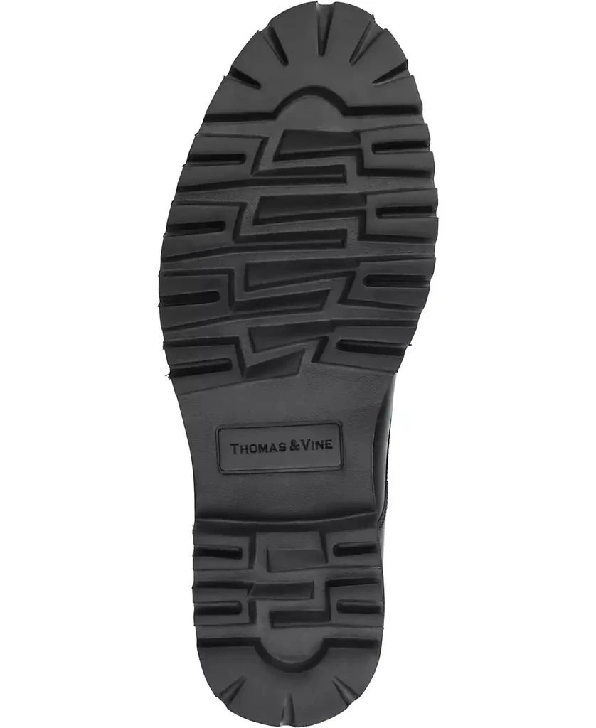Thomas & Vine Men's Shaffer Tru Comfort Foam Moc Toe Ankle Boots 5