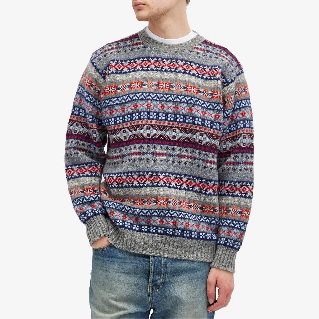 Jamiesons of Shetland Jamieson's of Shetland Fair Isle Crew Knit 2