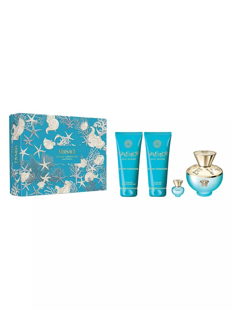 Versace Dylan Turquoise 4-Piece Gift Set 1