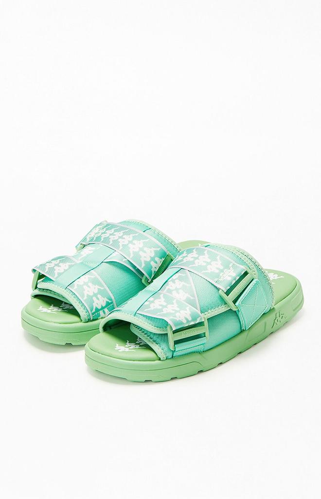 Kappa Green 222 Banda Mitel 1 Slide Sandals