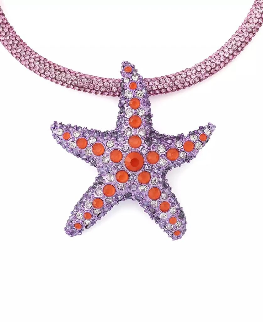 Betsey Johnson Mermaid Jewels Starfish Pendant Rope Necklace 2