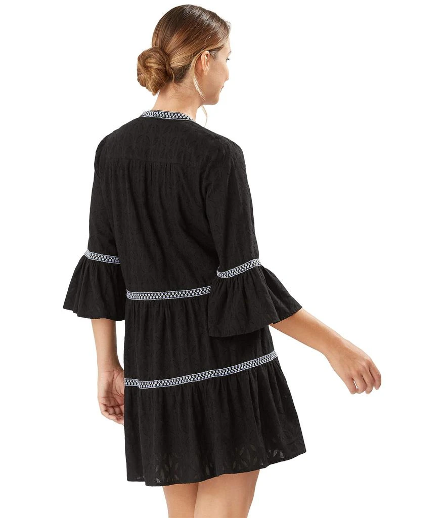 Tommy Bahama Cotton Clip Embellished Tier Dress 2