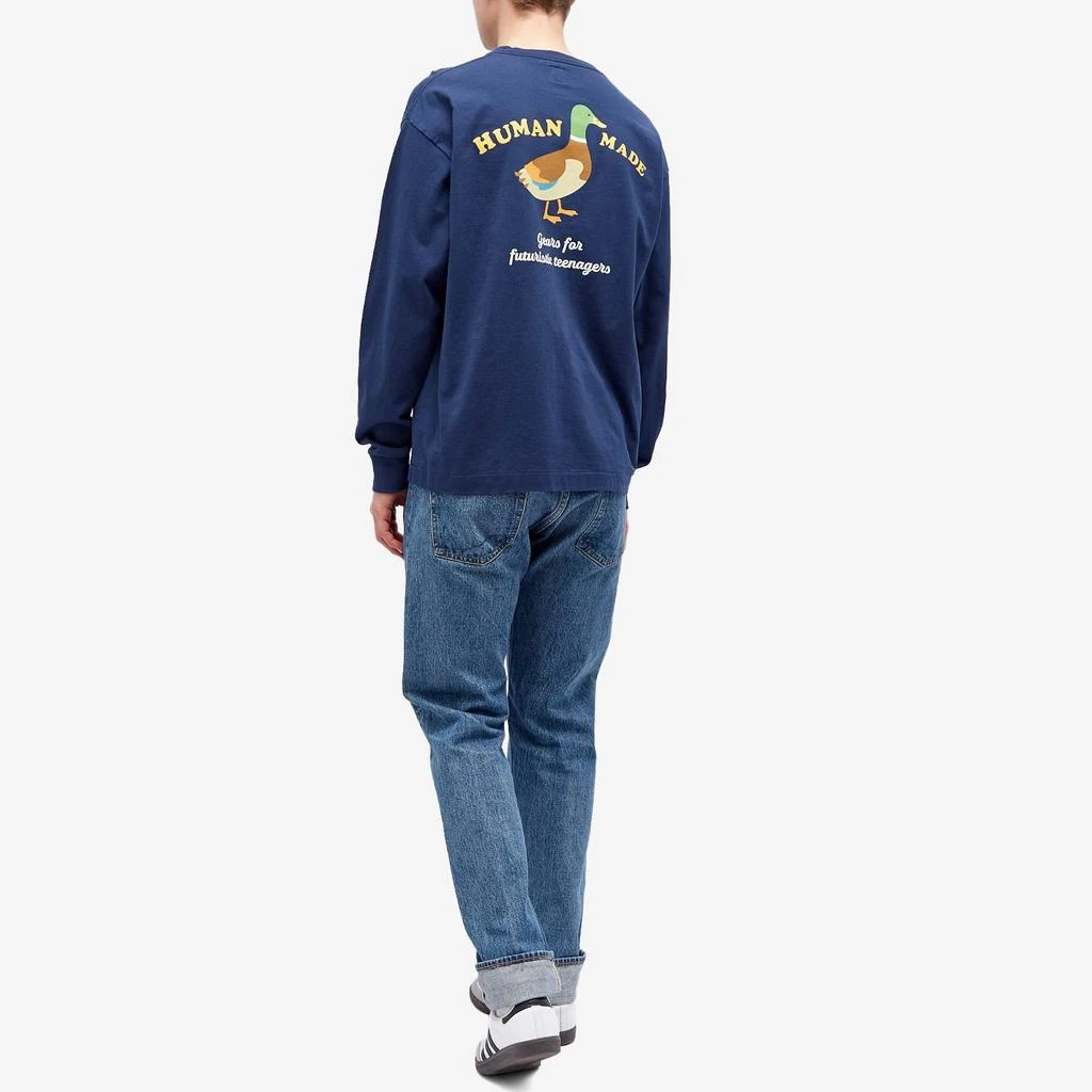 Human Made Human Made Long Sleeve Duck T-Shirt 4