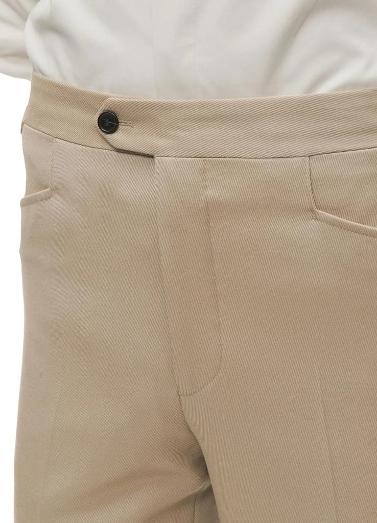 Fursac Virgin wool twill fitted trousers 4