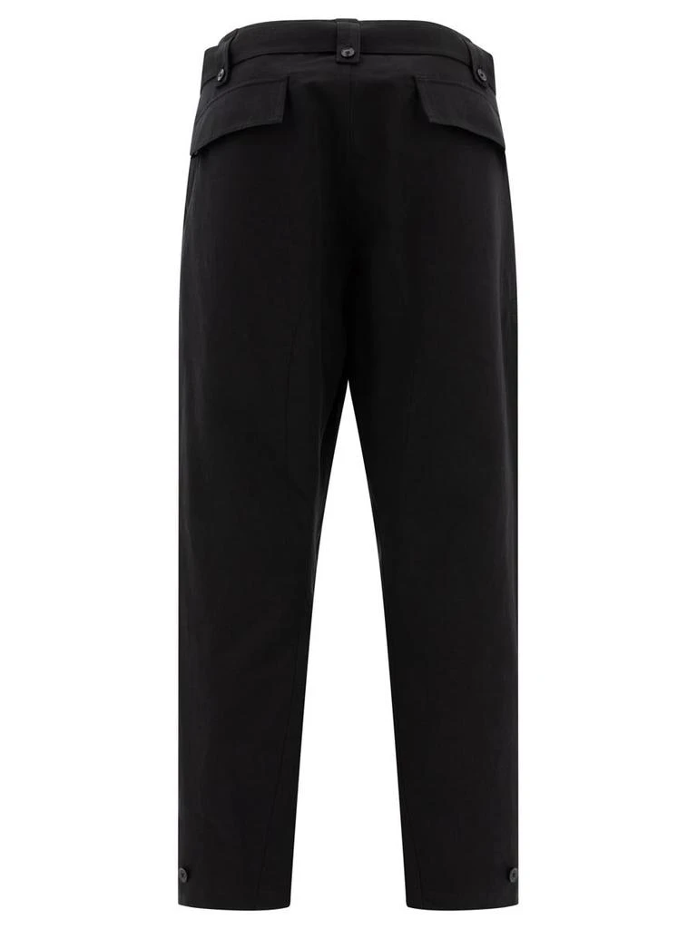 Lemaire Lemaire "Twisted" Trousers With Adjustable Cuffs 2