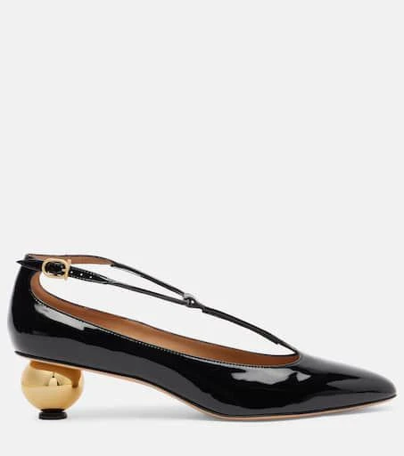Salvatore Ferragamo Tania 40 patent leather pumps 4