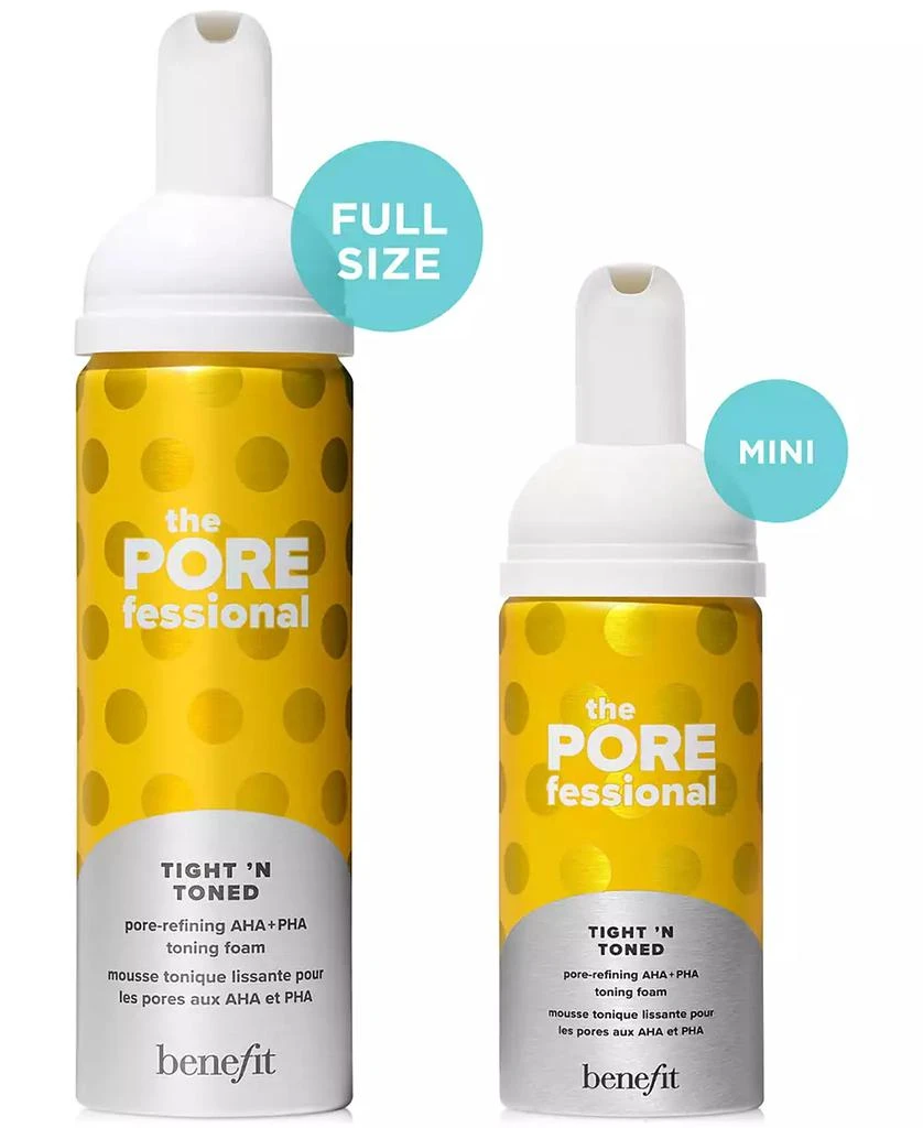 Benefit Cosmetics The POREfessional Tight 'N Toned Pore-Refining AHA+PHA Toning Foam Mini 11