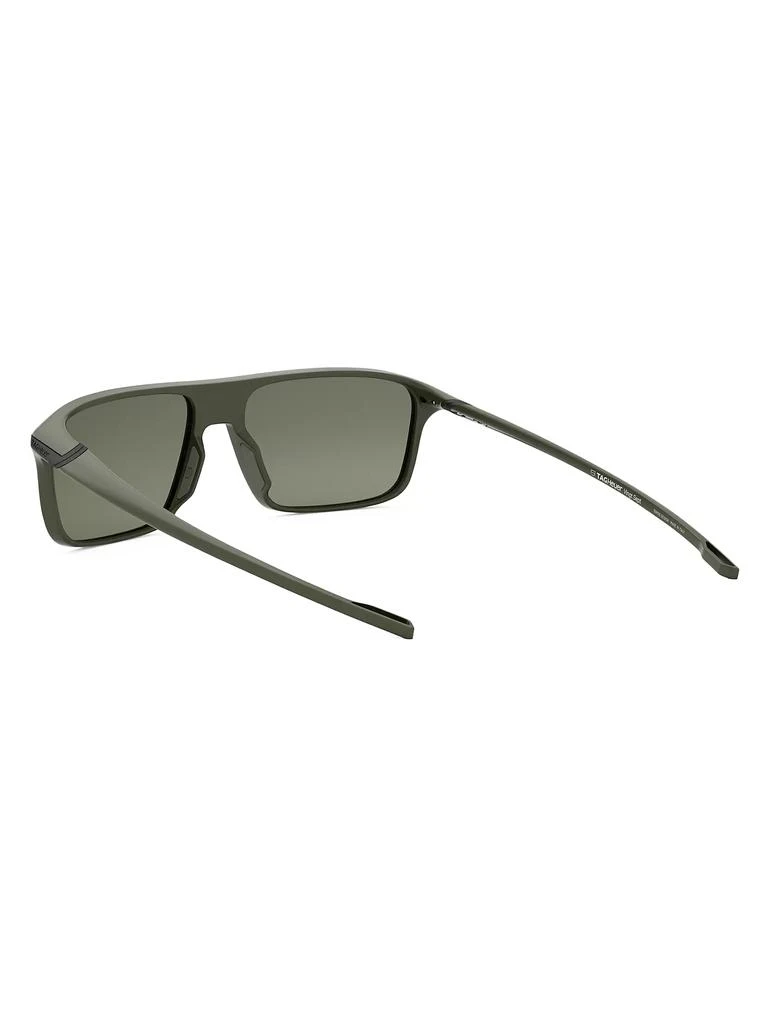 TAG Heuer Vingt Sept 62MM Rectangular Sunglasses 4